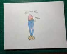 Load image into Gallery viewer, COOL THING PENIS JEANS Original Drawing