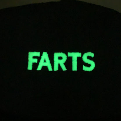 GLOW IN THE DARK FARTS Snapback Hat (Black)