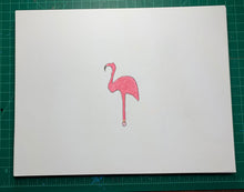 Load image into Gallery viewer, PP FLAMINGO Original Drawing