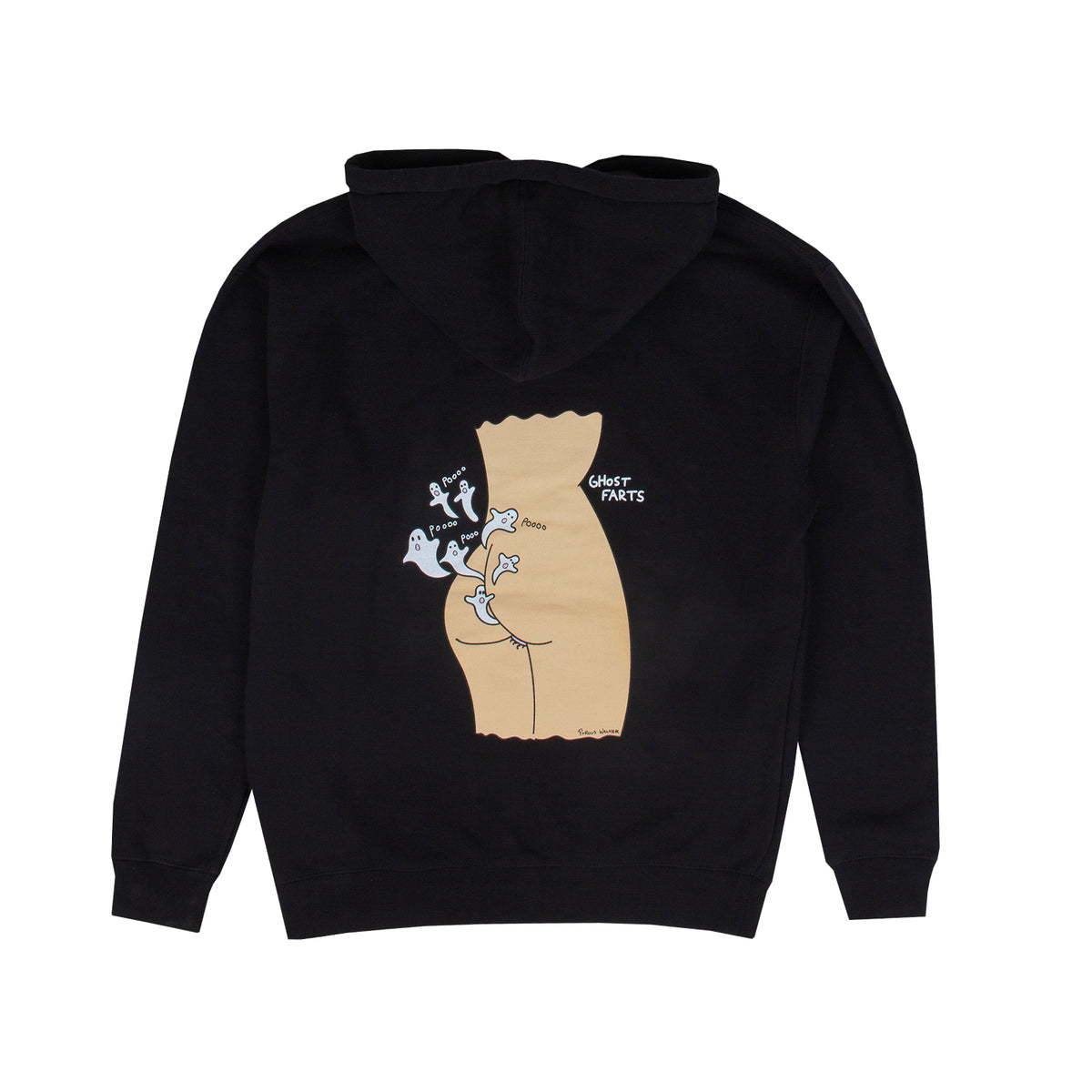 Ghost Farts Hoodie (Black)