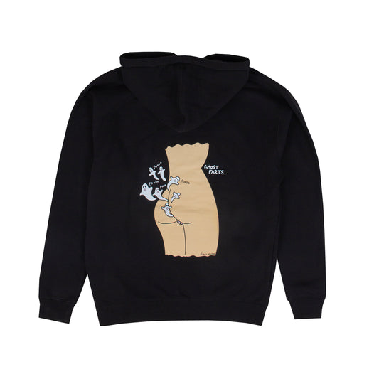 Ghost Farts Hoodie (Black)