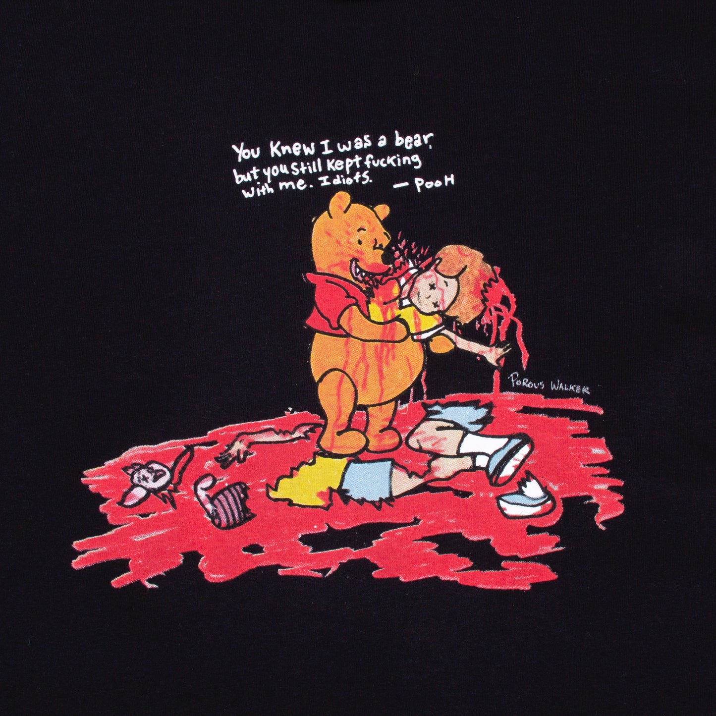 IDIOTS T-SHIRT (Black)