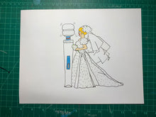 Load image into Gallery viewer, I DO HITACHI WAND Original Drawing