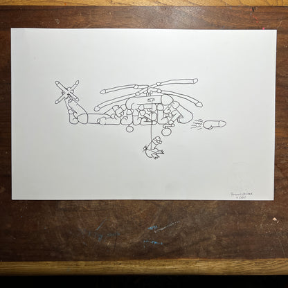 CHOPPER LIMITED EDITION 11"X17" PRINT