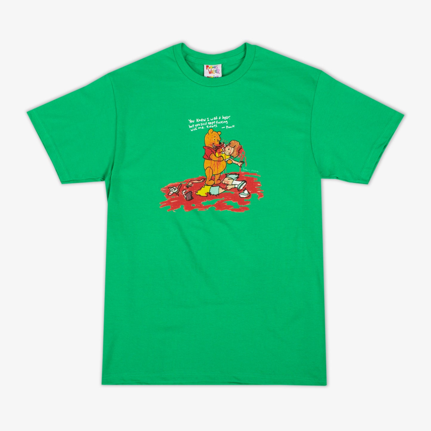 IDIOTS T-SHIRT (GREEN)
