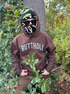 Butthole University Hoodie (Brown)