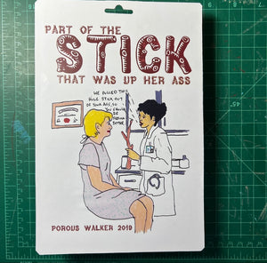 PART OF THE STICK ACTION FIGURE (HIS OR HERS VERSION)