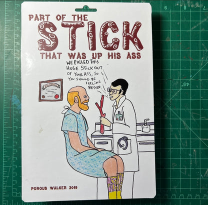 PART OF THE STICK ACTION FIGURE (HIS OR HERS VERSION)