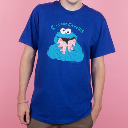 Coochie Monster Tee (Blue)
