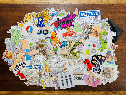62 STICKER PACK PLUS SURPRISE GIFTS
