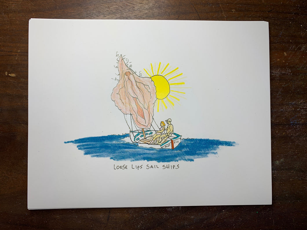 Loose Lips Sail Ships Limited Edition Print