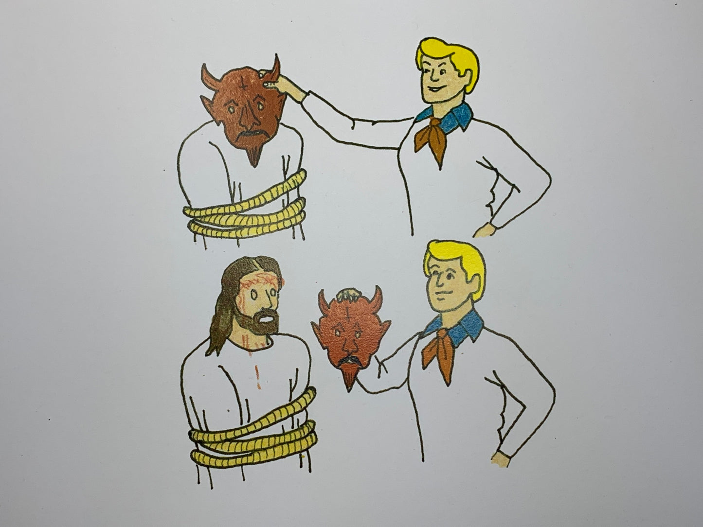 Fred Unmaskings Limited Edition Prints (2 print set)