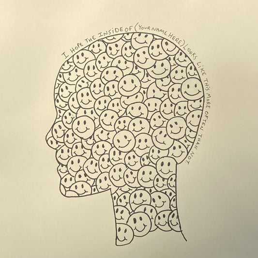HEAD (CUSTOMIZABLE) LIMITED EDITION PRINT SIGNED (11"x14")