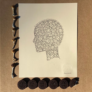 HEAD (CUSTOMIZABLE) LIMITED EDITION PRINT SIGNED (11"x14")