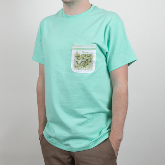 BAG OF BUDS POCKET TEE (Island Reef)