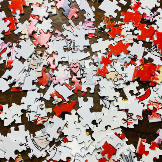 SANTA VS FREDDY VS JASON VS MICHAEL MYERS VS JAWS PUZZLE