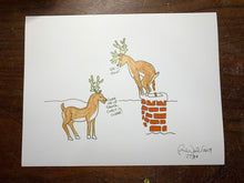 Load image into Gallery viewer, HOW TO CHRISTMAS CAROL and REINDEER GAMES Prints (2 print set)