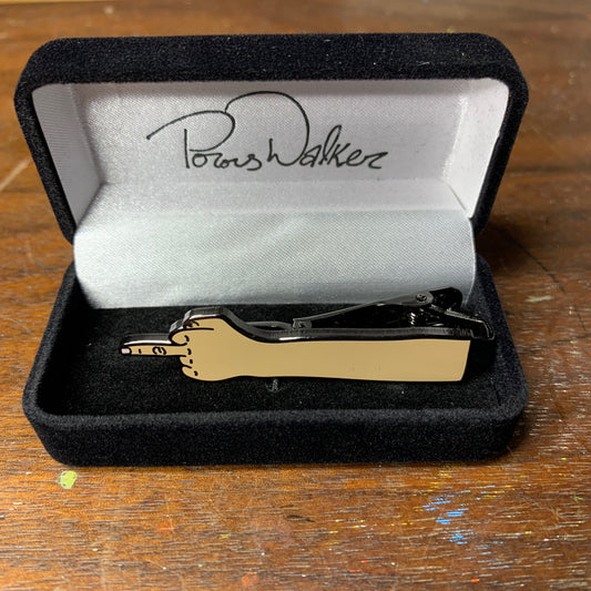Middle Finger Tie Clip