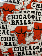 Load image into Gallery viewer, Chicago Balls Hat (Black)