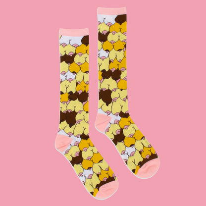 BOOBS PATTERN SOX
