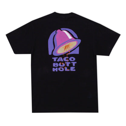 TACO BUTTHOLE TSHIRT (Black)