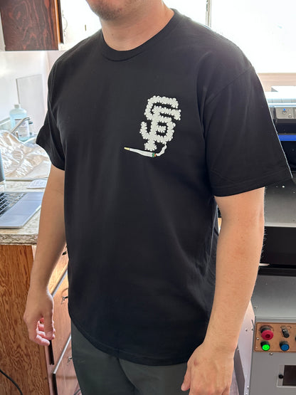 SF PUFFSMOKE TSHIRT (BLACK)