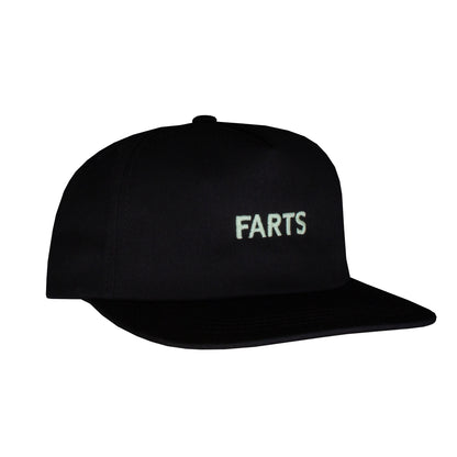 GLOW IN THE DARK FARTS Snapback Hat (Black)