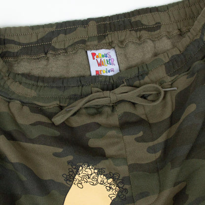 Camo Long Dong Sweatshorts (Vanilla)