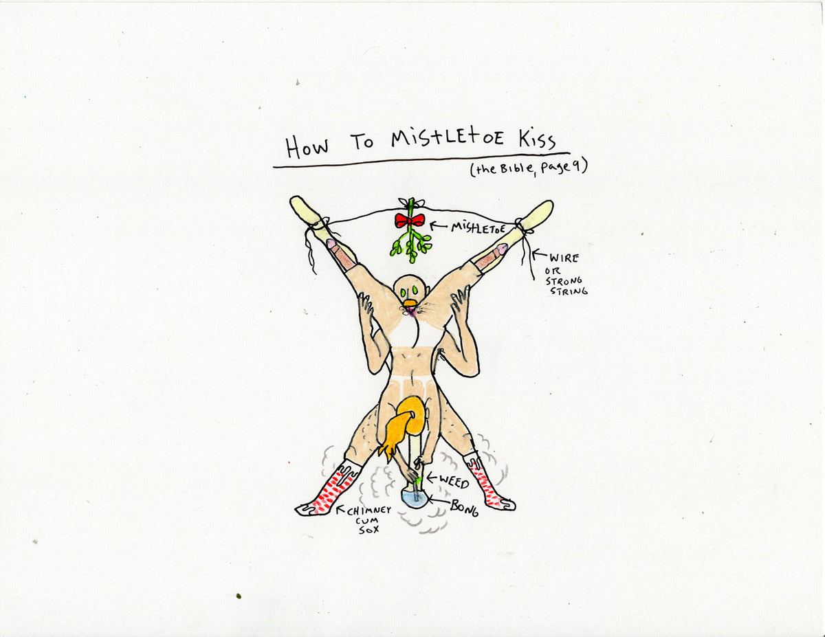 HOW TO MISTLETOE KISS