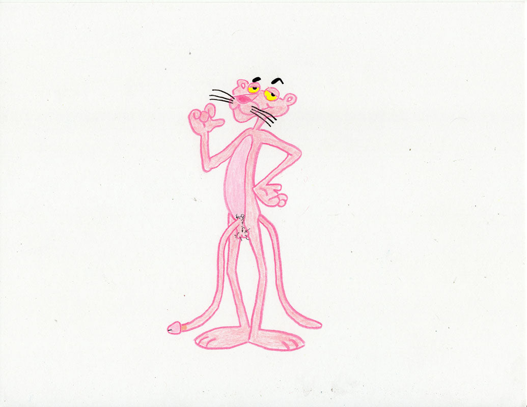 Pink Panther Pop Surrealism art print — Nope - No Ordinary People