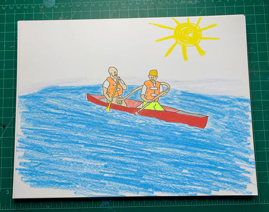 ROW ROW ROW Original Drawing