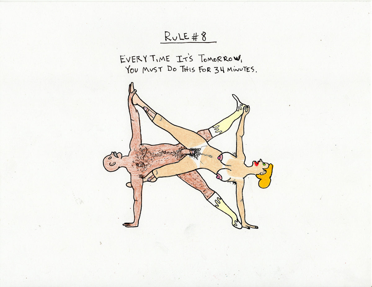 RULE #8 ORIGINAL DRAWING