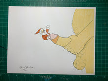 Load image into Gallery viewer, WALDO SUCK ANIMATION PIECES Original Drawing