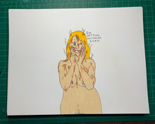 Load image into Gallery viewer, SHITFACED AGAIN Original Drawing