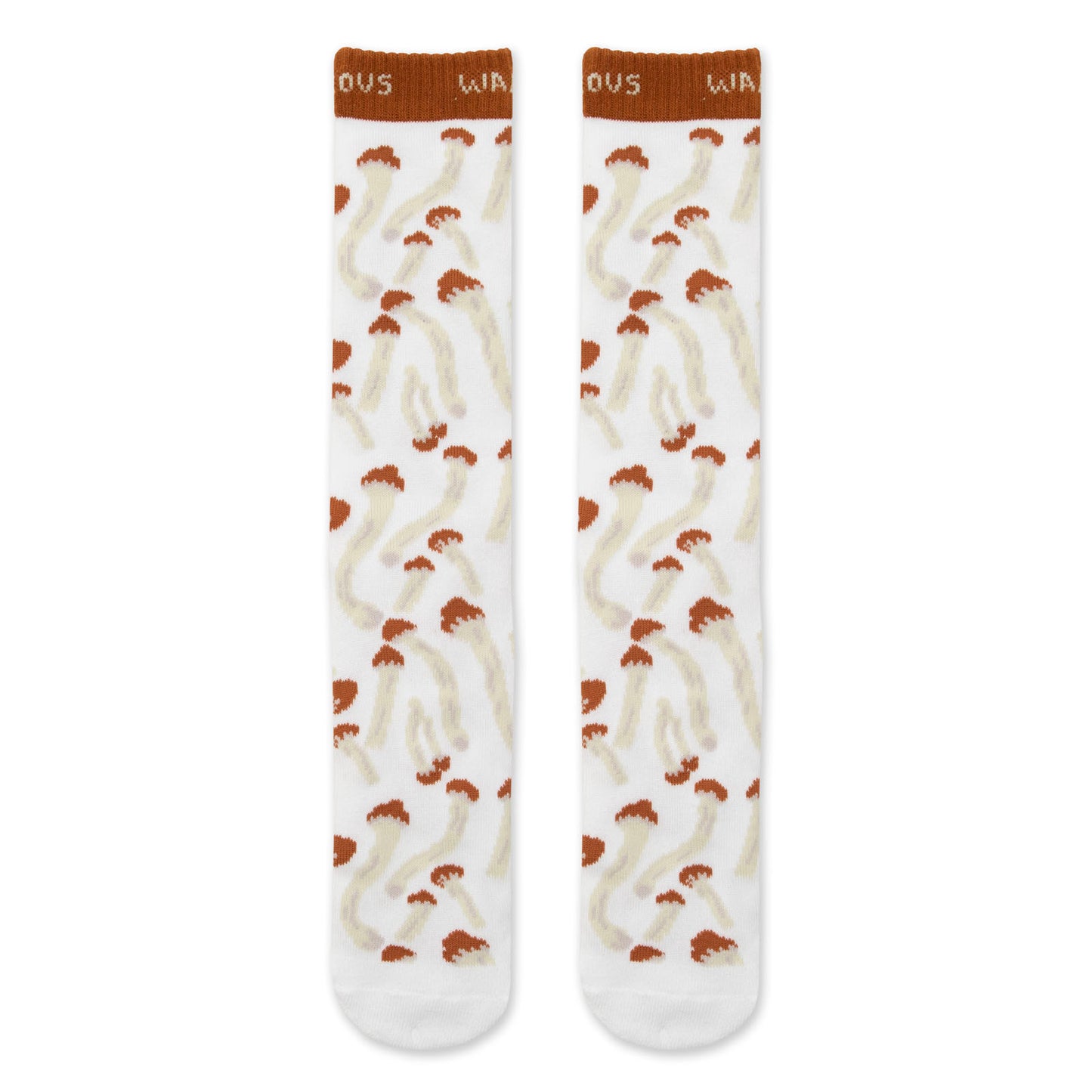 MUSHROOM SOCKS (WHITE)