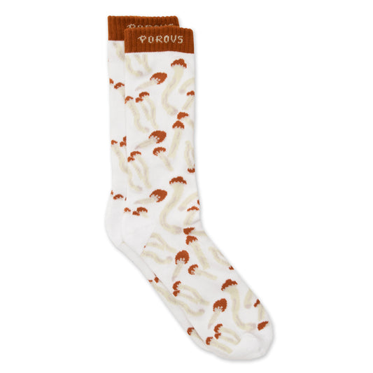 MUSHROOM SOCKS (WHITE)