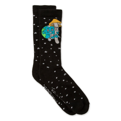EARTHLINGS SOCKS (BLACK)