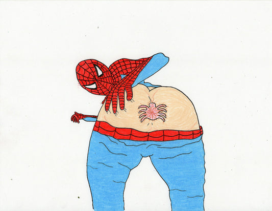 SPIDERMAN BUTTHOLE