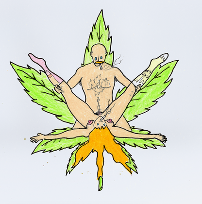 Porous Walker 420 Zine with FREE STICKER & AIR FRESHENER