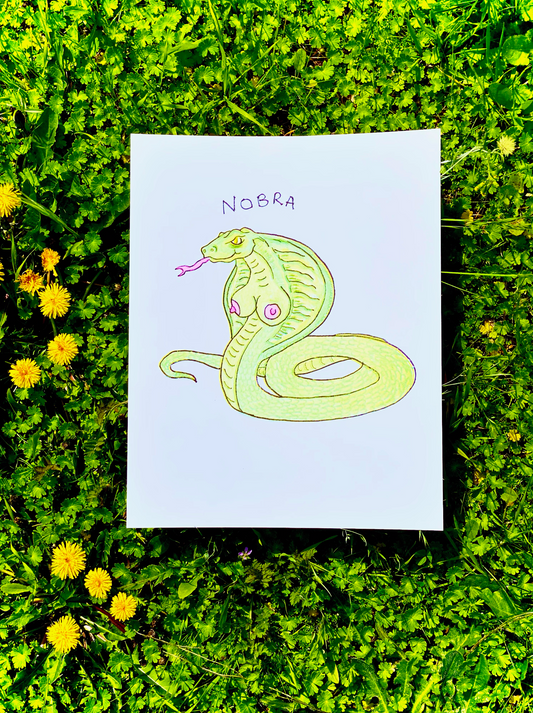 NOBRA PRINT SIGNED (11"x14")