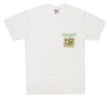 Load image into Gallery viewer, BAG OF BUDS POCKET TEE (WHITE)