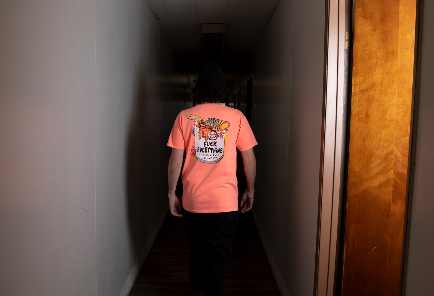 Labor Saver Tee (Neon Orange)