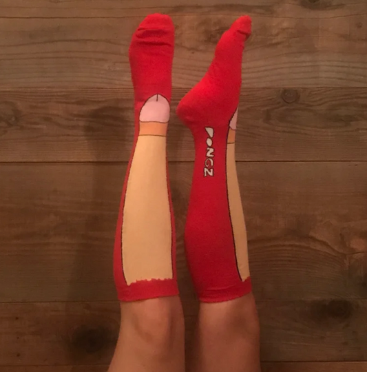 RED DONGZ SOX + STICKER PACK