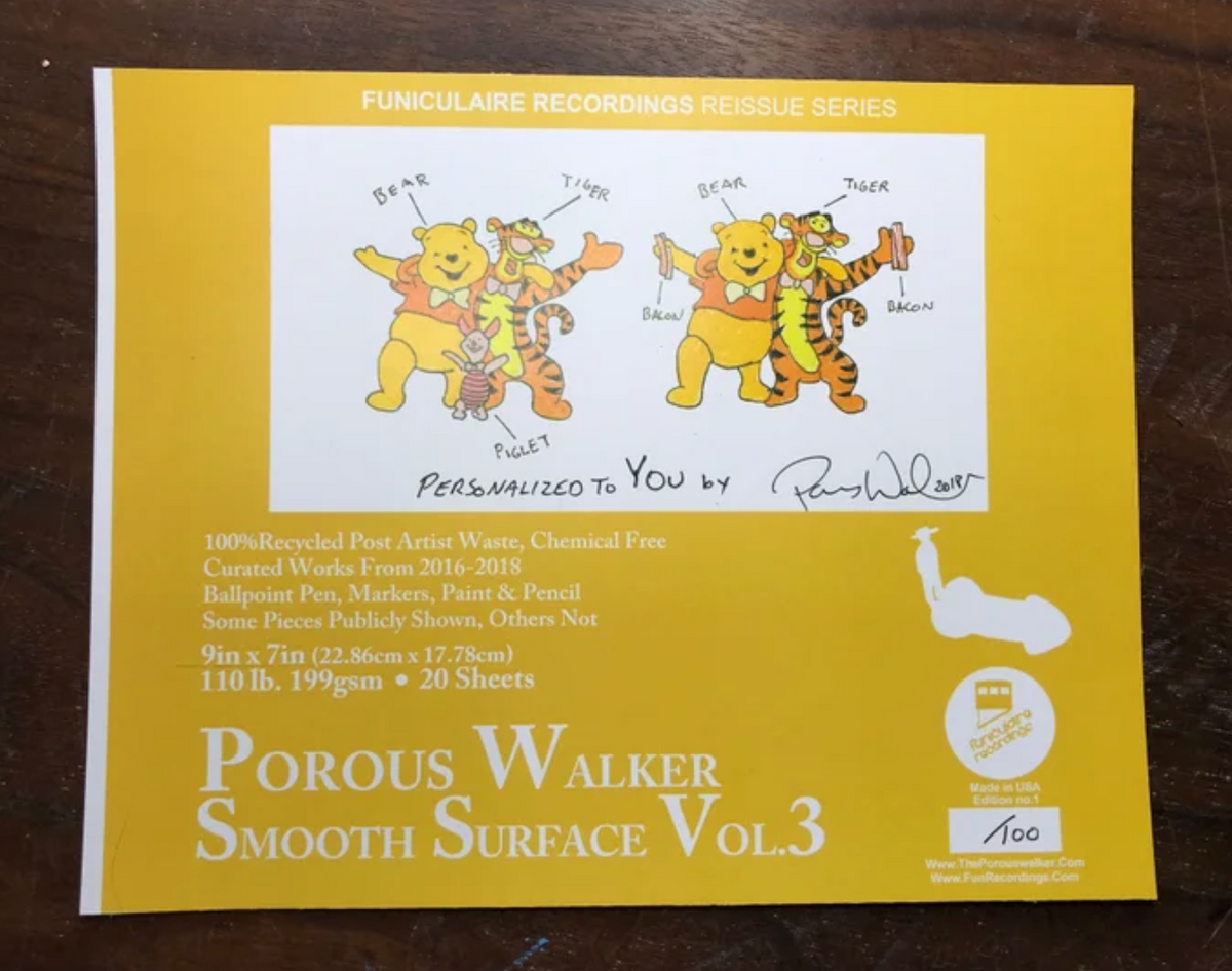 Porous Walker Smooth Surface Vol. 3 with FREE Perfect TShirt