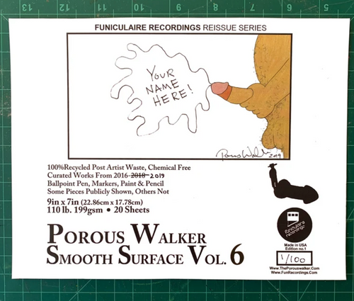 Porous Walker smooth surface vol. 6 plus FREE GREEN DONGZ SOX