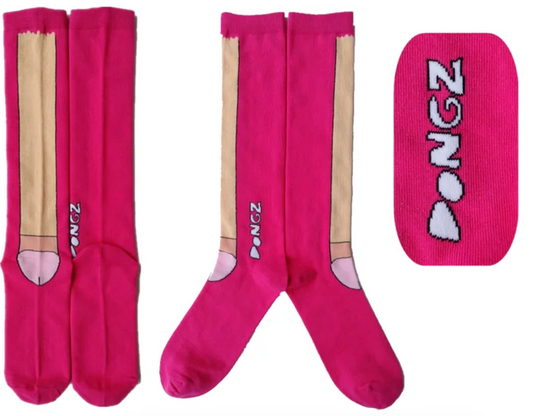 PINK DONGZ SOX + STICKER PACK