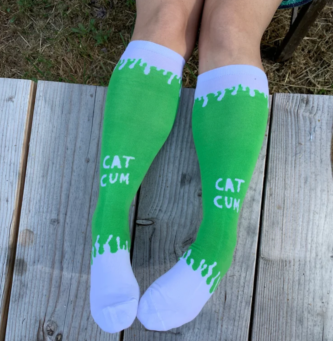 Cat Cum™️ Sox & Sticker Pack