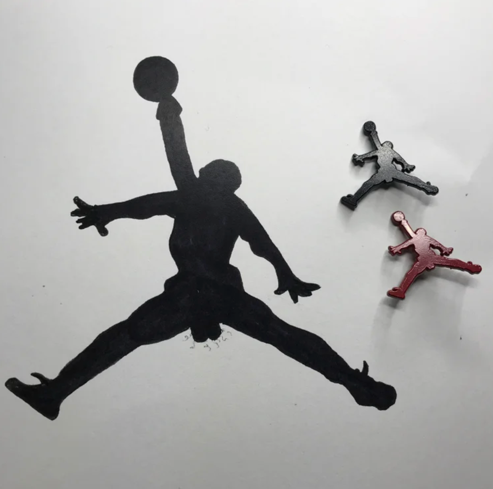 Be like Mike  Pin set