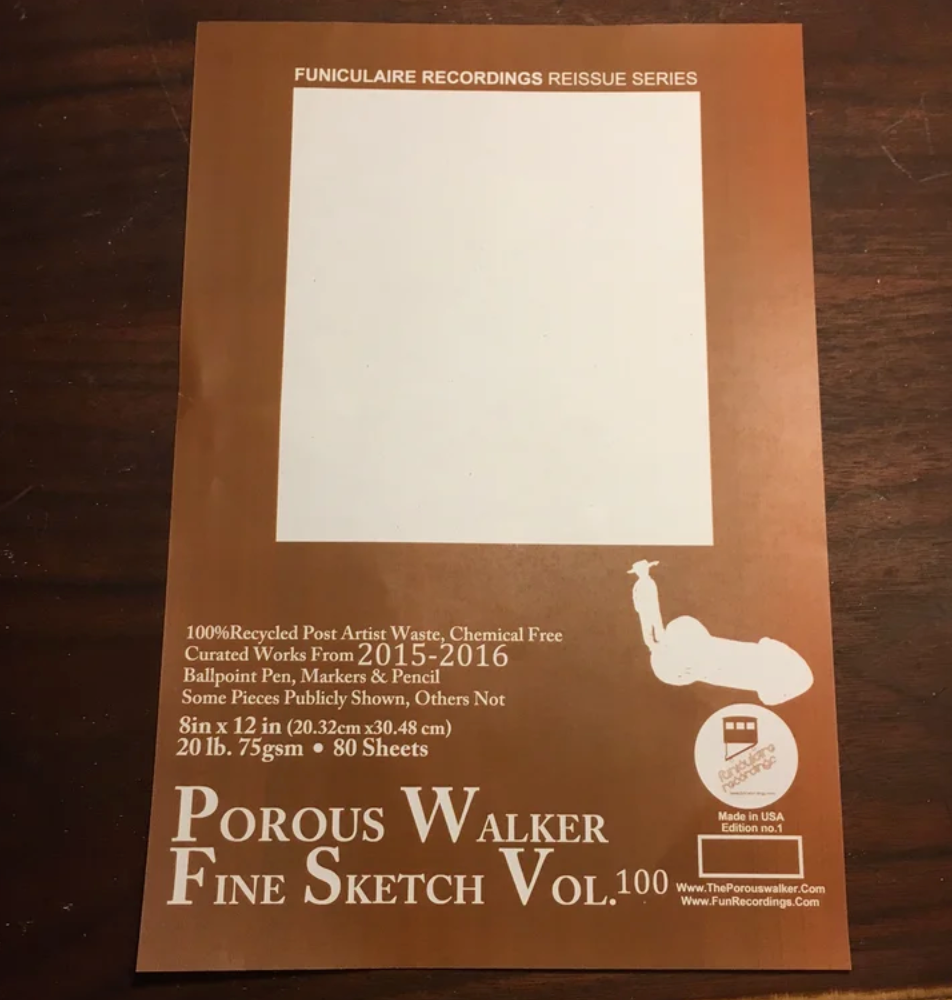 Porous Walker Fine Sketch, Vol. 100 edition 1