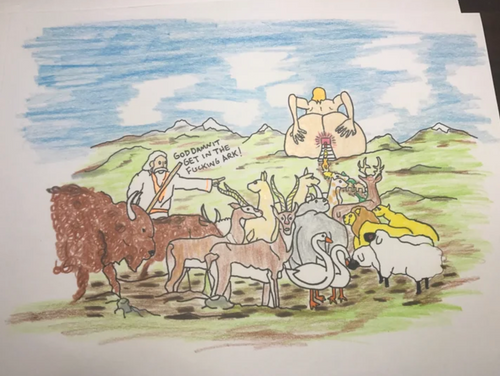 NOAH ORIGINAL DRAWING